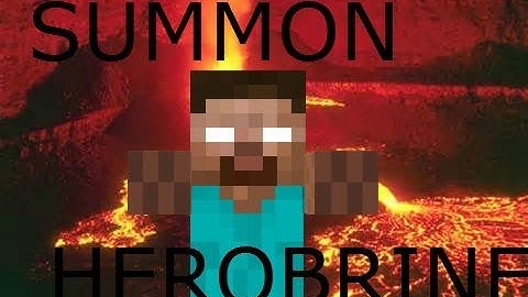 HOW TO SUMMON HEROBRINE!! WORKS FOR 1.7.10!