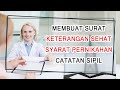 Cara Membuat Keterangan Sehat Syarat Pernikahan Catatan Sipil Surabaya.