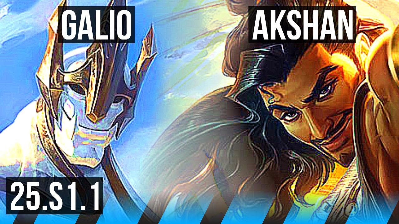 GALIO vs AKSHAN (MID) | NA Master | 25.S1.1
