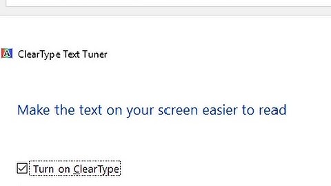 26 how to turn on clear type windows 10