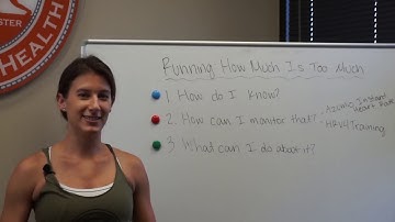 Overtraining in Runners, Part 2:  How can you monitor overtraining?  By Movement Rx