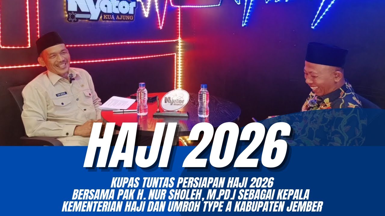 Nyator Santai Bareng Pak Kepala Kupas Tuntas Persiapan Haji 2026 I NYATOR KUA AJUNG