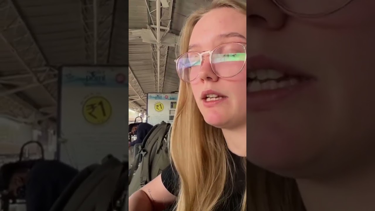 Why Nastya Got Angry IN Agra Station 😳 | Nomad Shubham 