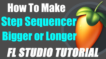 Jerry Williams: How To Make Step Sequencer aka Channel Rack Longer or Bigger - FL Studio Tutorial