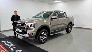 24 Reg Ford Ranger 3.0TD V6 Platinum (VAT Q)