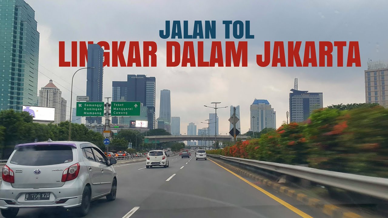 Jalan Tol Lingkar Dalam Jakarta (Berlawanan Arah Jarum Jam) Desember 2020