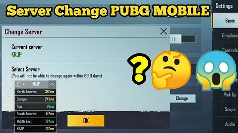 😍How To Change Server in PUBG MOBILE Global Version, Korian Version Without Any VPN trick❤️