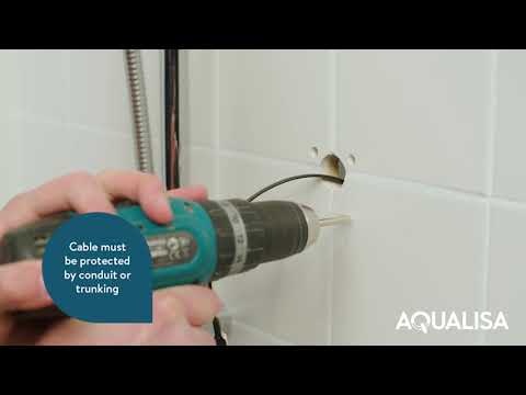 How to install an Aqualisa Quartz concealed smart controller
