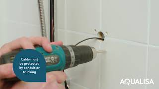 How to install an Aqualisa Quartz concealed smart controller