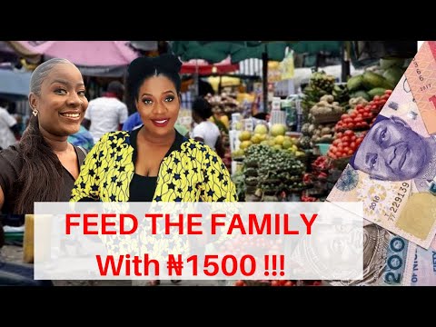 Can ₦1500 Feed a Family of 6 in WARRI,DELTA STATE ? #Warri,NIGERIA ?| #sisiyemmietv #cookwith1500
