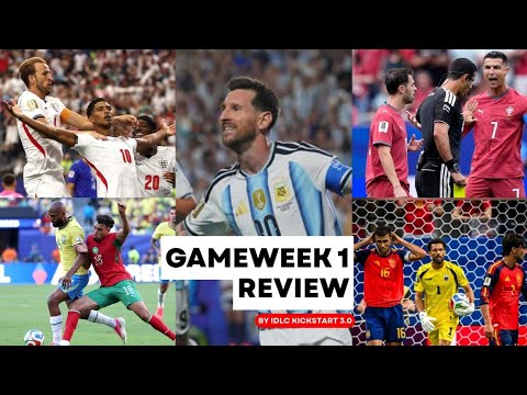 Who Came Out On Top? Who Disappointed? WorldCup 2026 Game Week 1 Review ✅