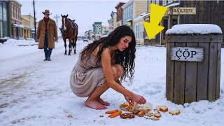 Yalnız Kovboy Erzak İçin Kasabaya Tek Başına Geldi Ama Aç Bir Gelinin Ekmek Dilendiğini Ve