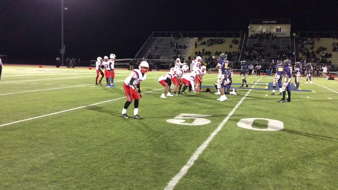 Plainfield Middle School Football Championship game Franklin YouTube