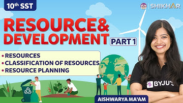 Introduction to Resources and Development | Resources and Development | Class 10 Geography Chapter 1