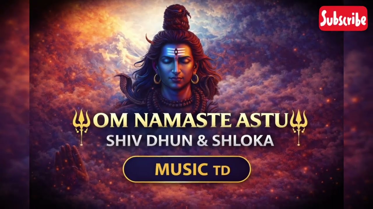 Om Namaste Astu 🔱 | Shiv Dhun | Music TD 