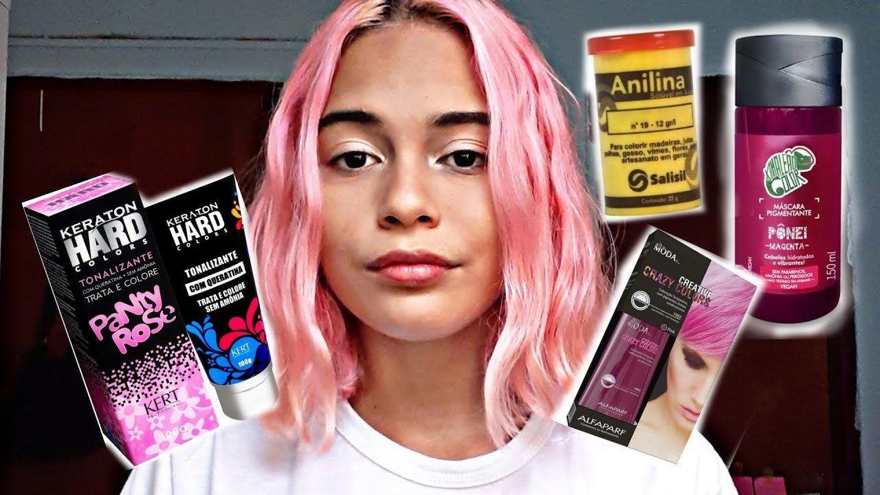 TONALIZANTES ROSA, QUAL USAR? INFORMAÇÃO E EXPERIÊNCIA COM ANILINA