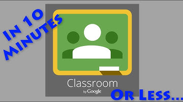 Getting Started with Google Classroom in 10 Minutes or Less - Dec 2017 Tutorial