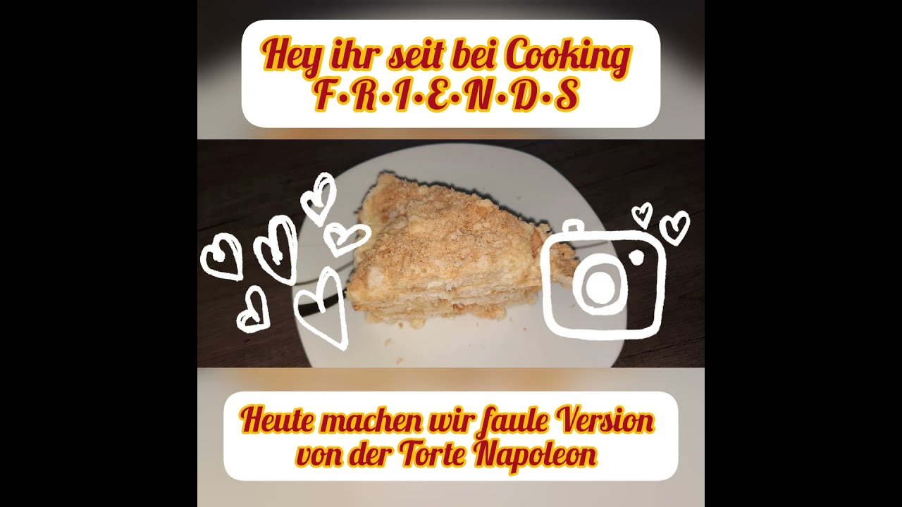 🇩🇪🇷🇺🇺🇲 Napoleon Torte, faule Version. ленивая версия торта наполеон.