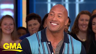 Dwayne Johnson reveals the story behind his mom's nickname for him l GMA