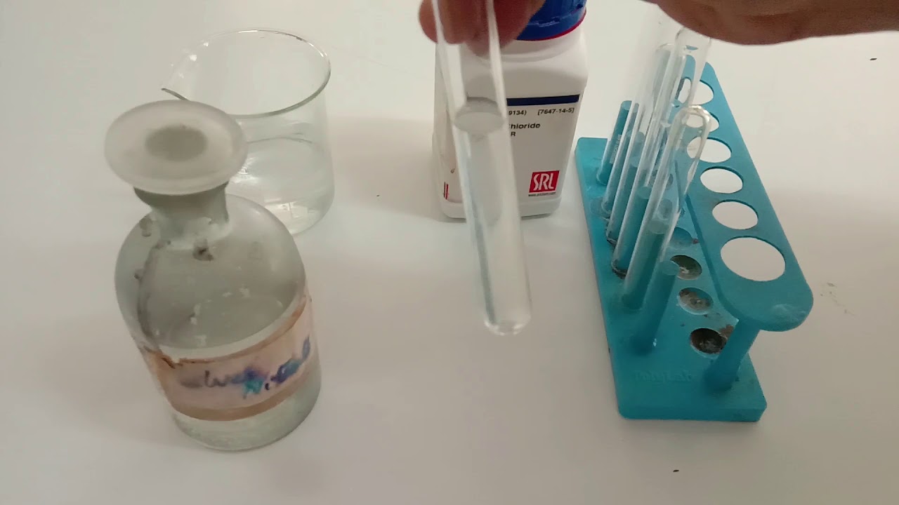 Chemistry Demo : Precipitation reaction between Silver nitrate and Sodium Chloride | ข้อมูลที่อัปเดตใหม่เกี่ยวกับagcl2 compound name