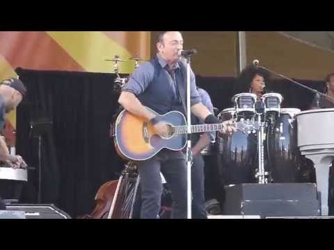 Bruce Springsteen, New Orelans Jazz Fest, May 3 2014, High Hopes