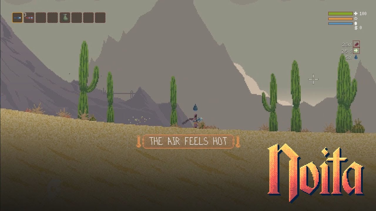 Noita Music - Desert & There's Sand in My Wand