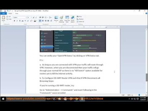 Set up PureVPN OpenVPN in Asus RT N66U