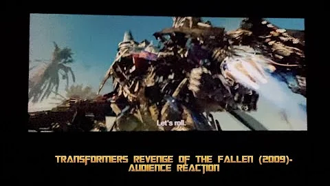 Transformers Revenge of The Fallen (2009)-Optimus Resurrection Theatre Audience Reaction! CRAZY!