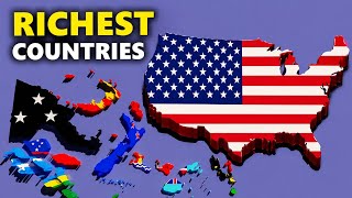 Famous Top 25 Richest Countries 💰 (2026) | GDP Comparison 😱 Net Worth