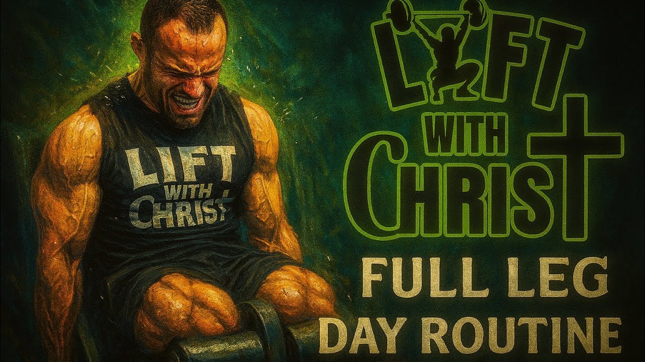 Full Leg Day Workout Routine | Lift With Christ - YouTube