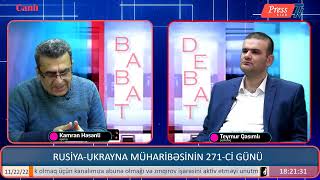 Teymur Qasımlı Pressklub Tv qonaqı olub (22.11.2022).