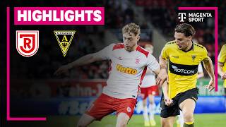 Ssv Jahn Regensburg - Alemannia Aachen Highlights 3. Liga Magenta Sport