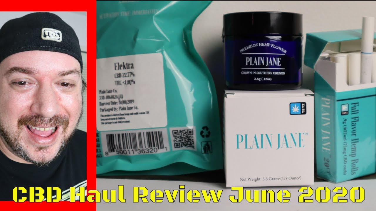 CBD Haul Try Plain Jane Review / Lance B Gaming and Reacting