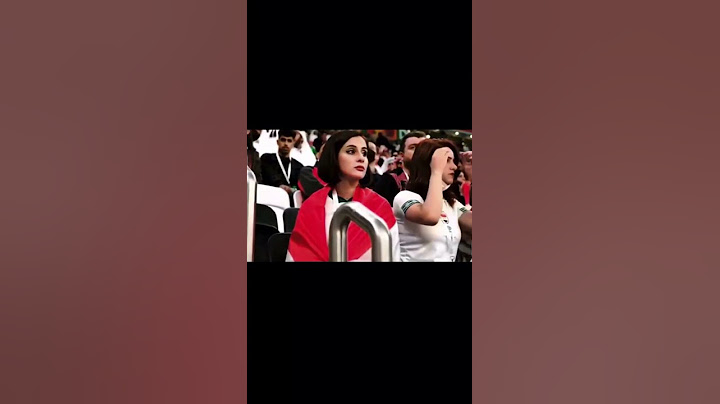 انهيار مشجعة عراقية بعد الخسارة
