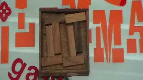 WOODEN PUZZLE, BRAIN TEASER SOLUTION, BY DILEMMA GAMES :