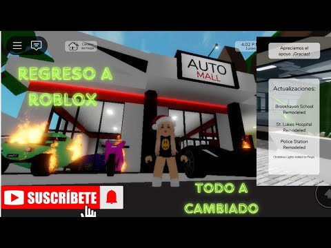 VOLVI A ROBLOX DESPUES DE MESES+TODO CAMBIO+NUEVAS ACTUALIZACIONES+SALUDOS