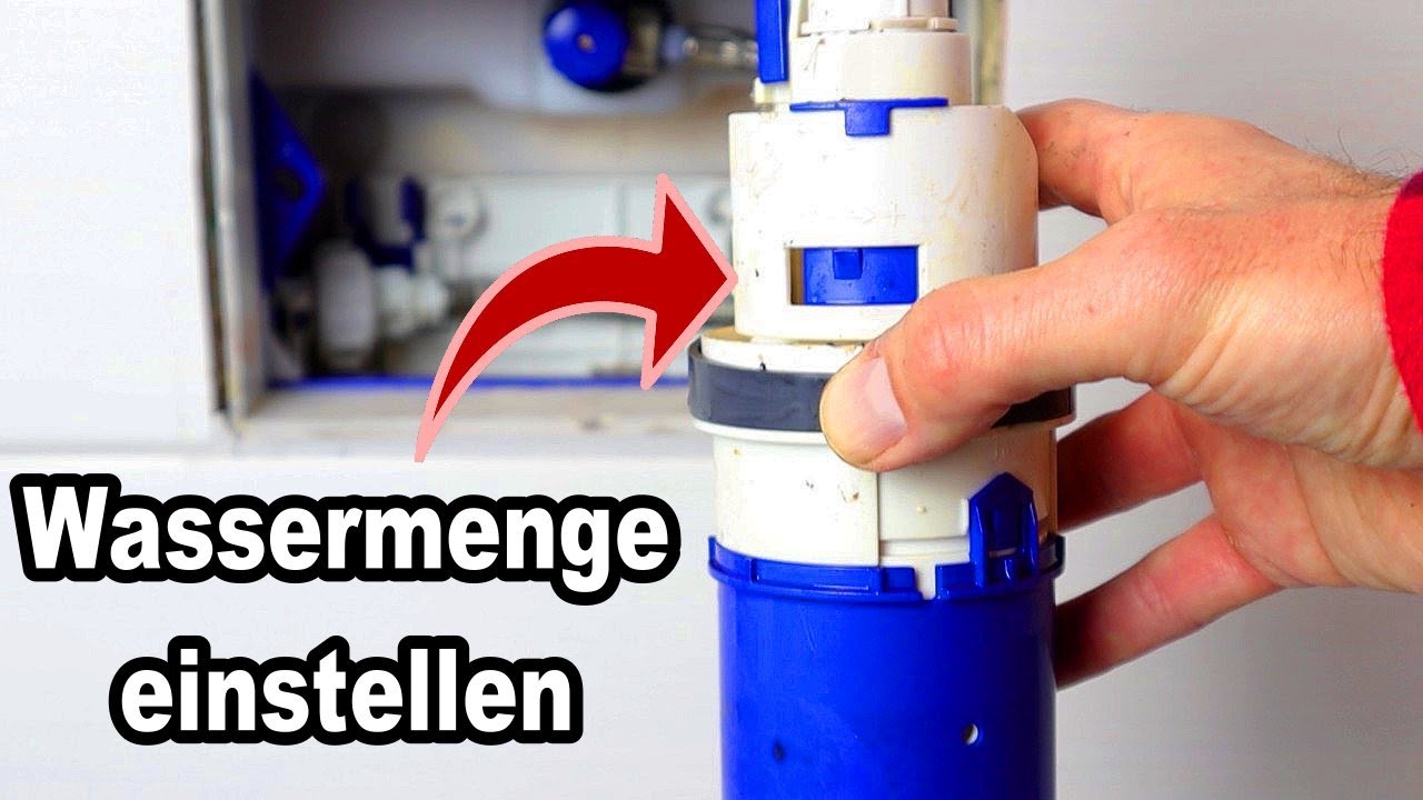 Geberit Aufputz Spülkasten Wassermenge Einstellen Anleitung