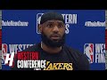 LeBron James Postgame Interview - Game 1 | Nuggets vs Lakers | September 18, 2020 NBA Playoffs