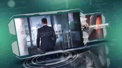 Hi-Tech Company Slideshow | After Effects Project Files - Videohive template