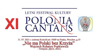 POLONIA CANTANS 2021 - Koncert  \