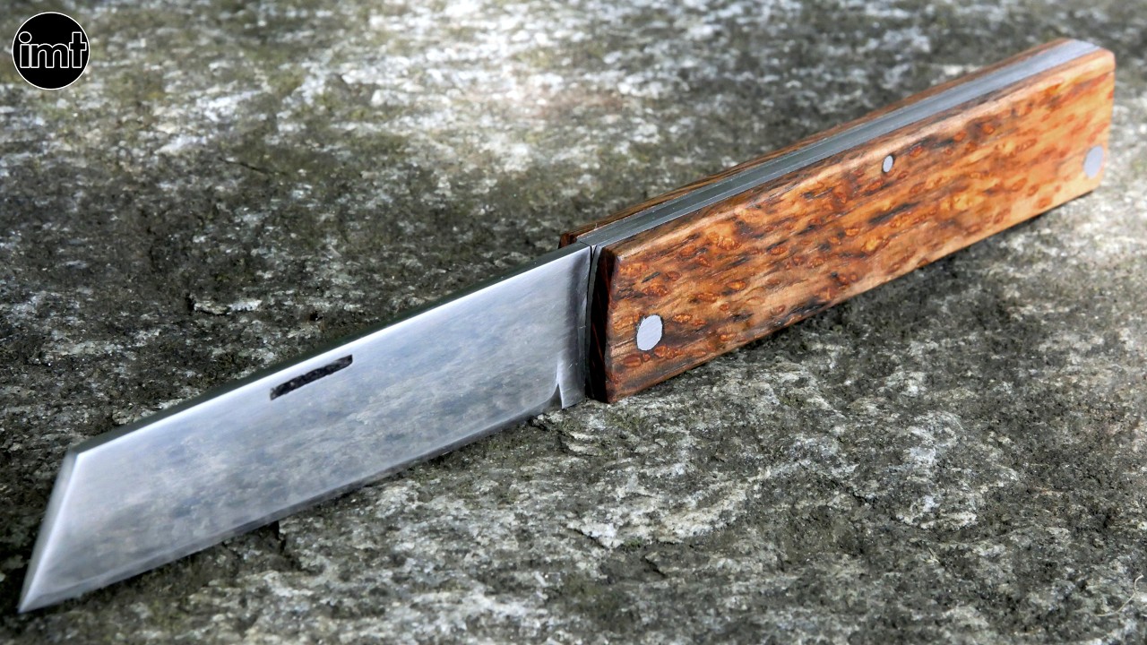 I made this folding knife