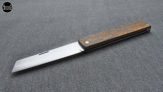 I made this folding knife