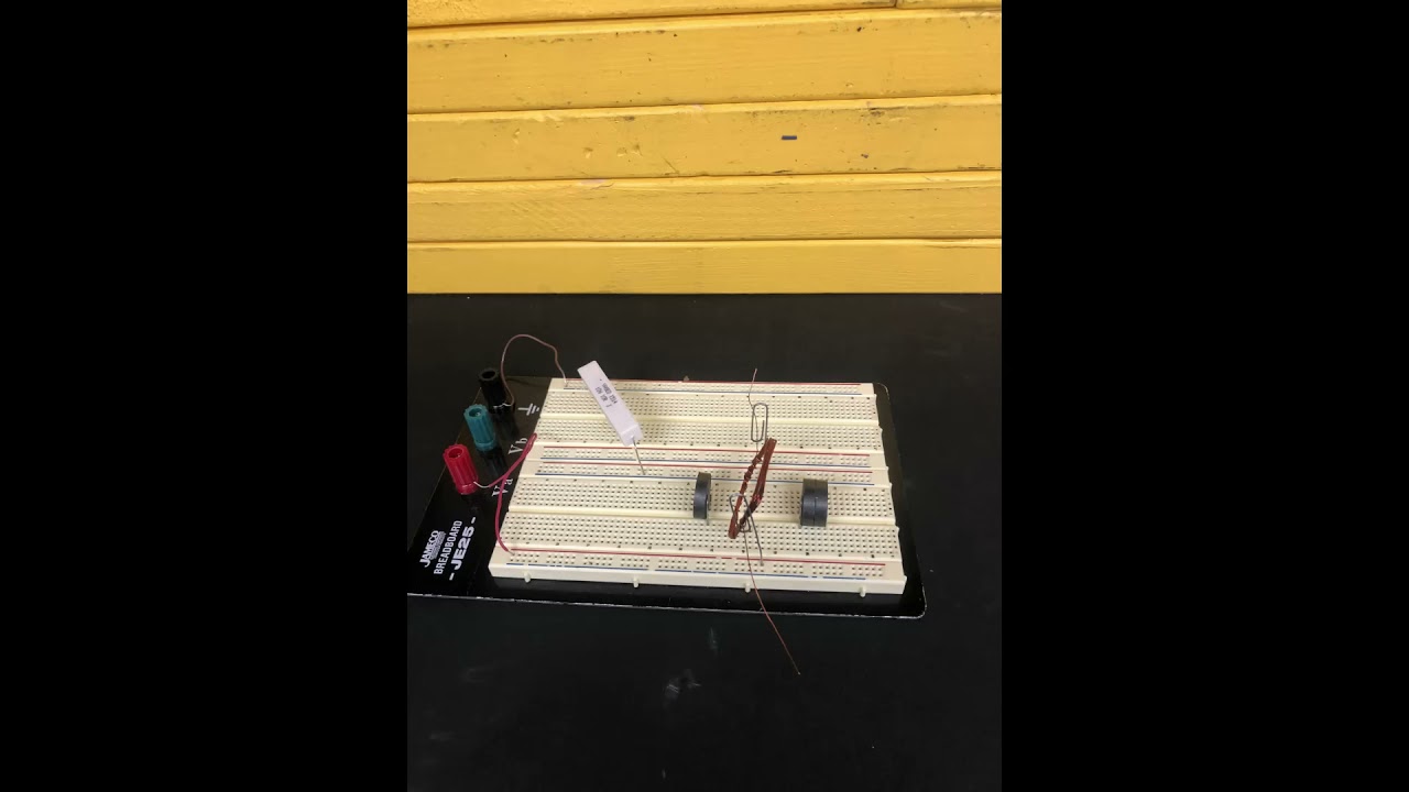 DC Motor Lab EGRE 101 - Joshua Parham