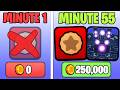 I Have 55 MINUTES to Grind 250,000 COINS for SHINY TREAT!
