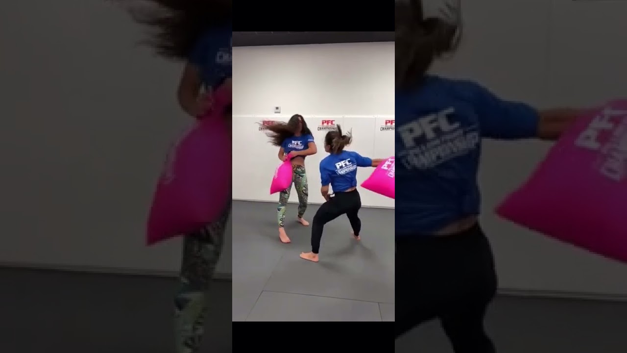 Professional pillow fighting YouTube