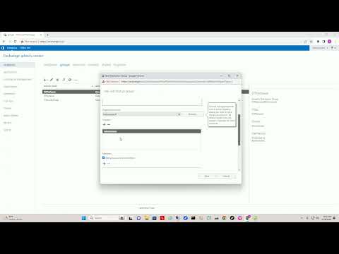 Distribution Group in Exchange Server 2019