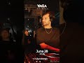 When the pulse of the underground meets the magic of the infinite... Jeremy Olander arrives at YAGA
