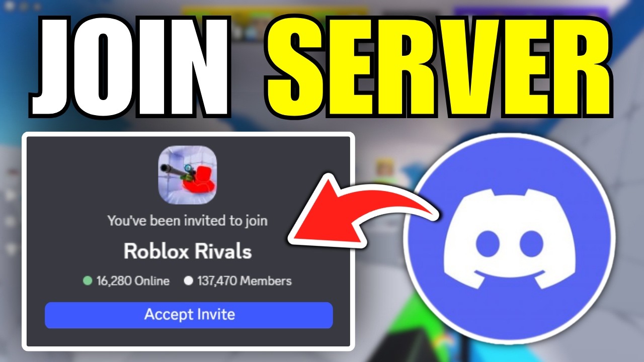 How To Join Rivals Official Discord Server (2026) - YouTube