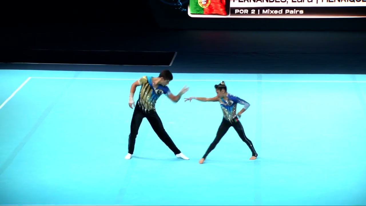 Portugal 2 (POR) - 2024 Acrobatic Worlds, Guimaraes (POR) Balance Qualification  Mixed Pair