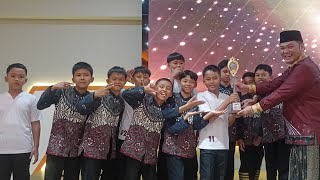Juara 1 Lomba Qasidah Rebana Pekan Keterdanilan Dan Seni pentas Pai Tingkat Provinsi Jawa Barat